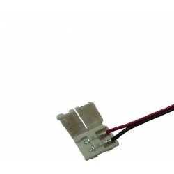 Conector inicial Maslighting con cable para tira led IP20