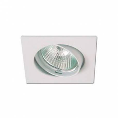 Foco fundición cuadrado empotrable basculante Maslighting