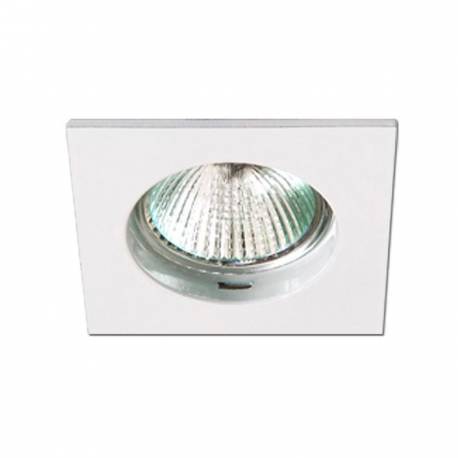 Foco fundición cuadrado empotrable fijo Maslighting blanco