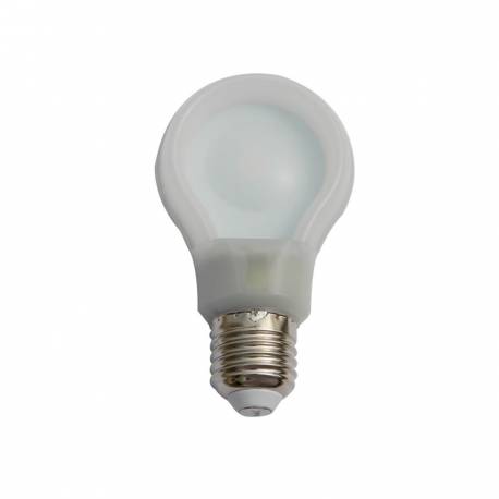 Bombilla led plana estándar E27 8w 3000K 650 lm 360° Largo 110mm