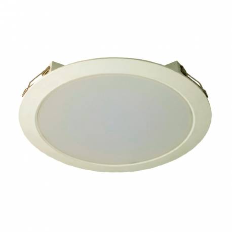 Downlight redondo Maslighting 25w 70 leds 1700lm 4000K 160° IP20 blanco