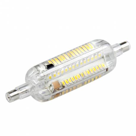 Lámpara led lineal R7S 6w 600 lm 360° Longitud 78 mm Diámetro 20 mm