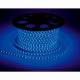 Tira de led 3528 de 1 metro en tubo de PVC. IP65 60 Led/m 220v color azul