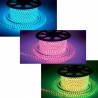 Tira de led RGB 5050 de 1 metro en tubo de PVC. IP65 60 Led/m 220v