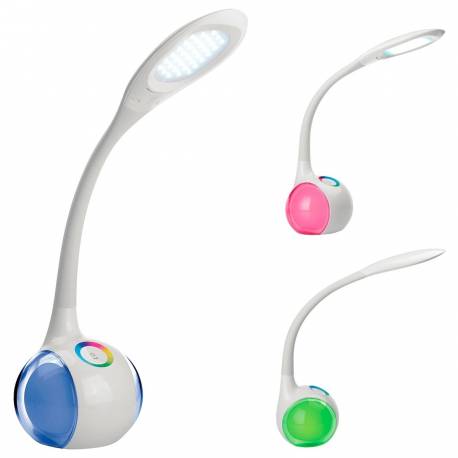 Flexo de estudio led 6W 300 lm Maslighting base Led RGB 5000K