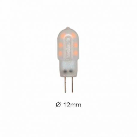 Lámpara led G4 2w 120 lm 37mm Ø 12mm
