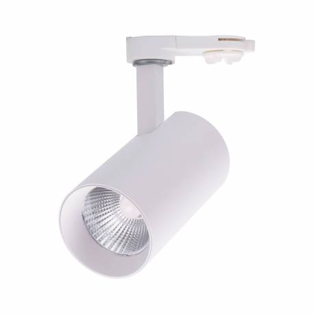 Proyector de carril Path 20W 1800 lúmens fabricado en Aluminio