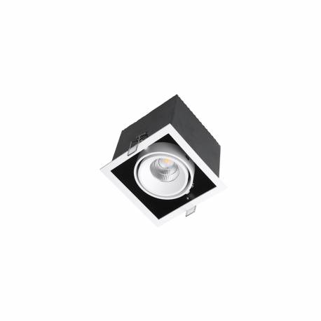Foco led Kardan Box 13W 1170 lúmens fabricado en Aluminio