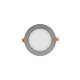 Downlight led Slimline 8W gris 145mm detalle